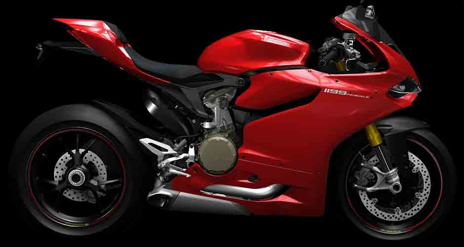Ducati Superbike 1199 Panigale med LED strålkastare