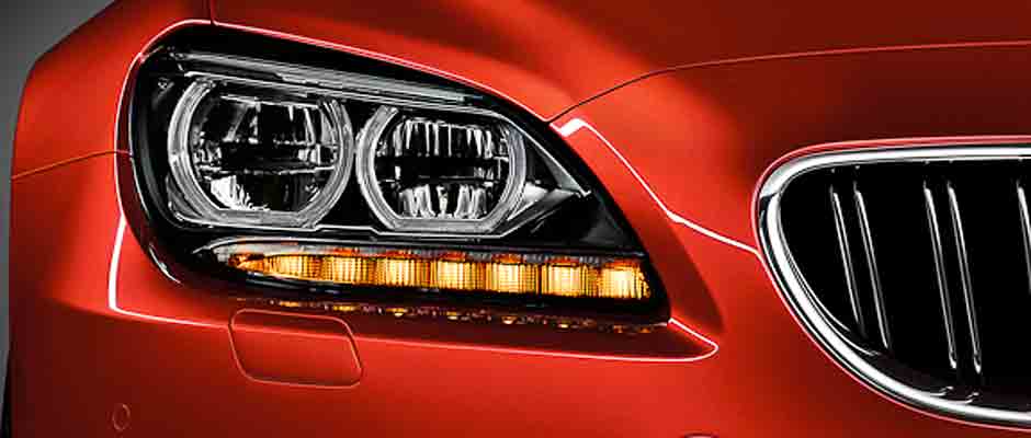 BMW med adaptiva LED strålkastarna