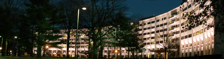 Sjukhus med energieffektiv LED RGB fasadbelysning