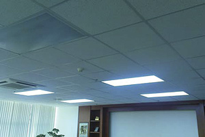 <strong>LED LP 1200x600 T Bar Celler/Panel 76W:</strong> LED LP är en ny typ av högkvalitativ inomhusbelysning. LP serien har skarpt lysande vita LED dioder som belysningskälla. Levereras inkl. transformator, bara att koppla in på 100-240 VAC. Lampan finns i kall vitt (4 500 K eller 6 500 K, CW), med ett ljusflöde på upp till 5 700 lm. Lampan har ett frostat skydd för LED dioderna (0,066W x 1152 st), vilket ger ett perfekt sken. 