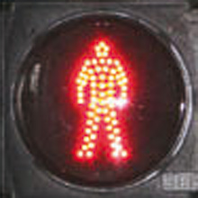 LED Övergång / Traffic Signal 200P Röd