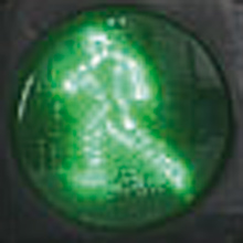 LED Övergång / Traffic Signal 200PG Grön