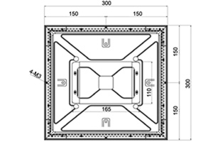 LED LP 300 Panel 18W