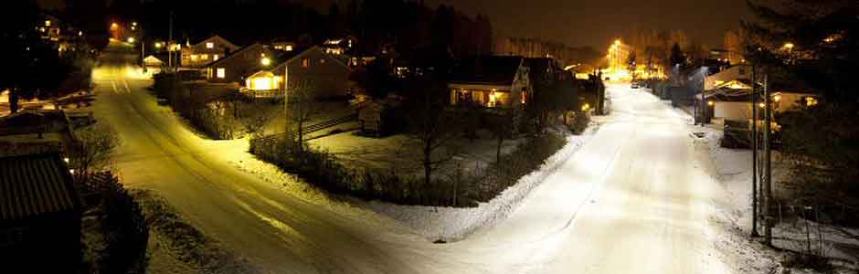 LED vägbelysningsprojekt i Norge 
