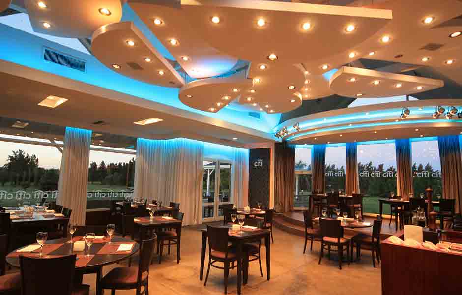 LED förvandlar restaurang