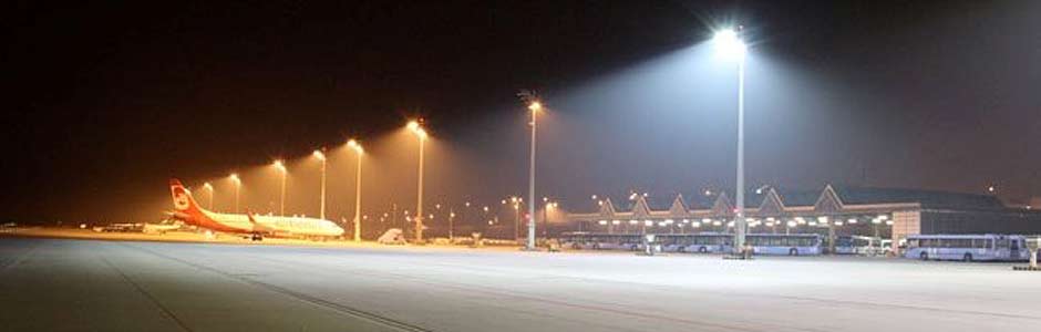 Flygplats installerar LED belysning
