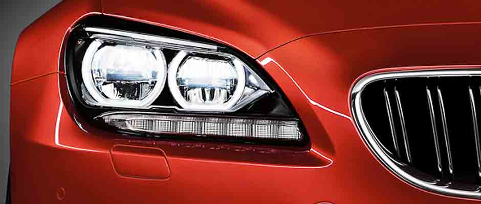 BMW med adaptiva LED strålkastarna