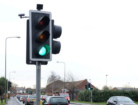 Stad investerar i LED trafikljus