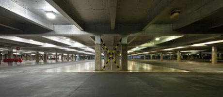 LED belysningslösning för underjordiska garage