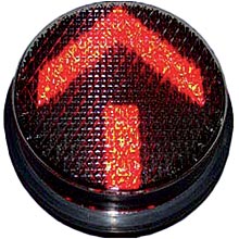 LED Trafiksignal / Traffic Signal 200F Röd