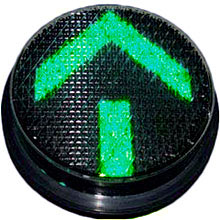 LED Trafiksignal / Traffic Signal 200F Grön