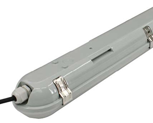 LED Armatur som passar som Garagebelysning, Lagerbelysning, Industribelysning, Ridhusbelysning, D-klassad, IP65, IK09