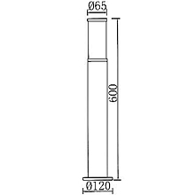 LED Utomhus 7191 utan lampa