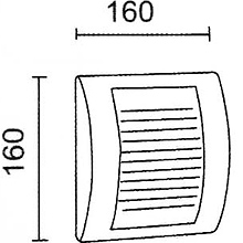 LED Utomhus B5500 utan lampa