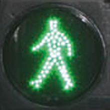 LED Övergång / Traffic Signal 200 Grön